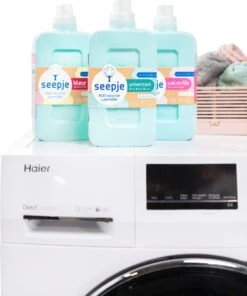 Seepje Wasfeest Pakket - 3 X Wasmiddel - 2 X Wasverzachter - Waszeep - Vlekkenverwijderaar - Natuurlijke Ingredienten - 69 Wasbeurten -Schoonmaakproducten Winkel 1002x1200 2