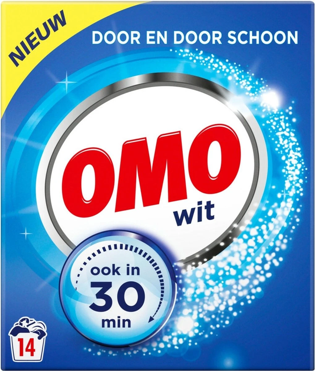 Omo Wit Waspoeder - 6 x 14 wasbeurten - Voordeelverpakking Omo Wit Waspoeder - 6 X 14 Wasbeurten - Voordeelverpakking -Schoonmaakproducten Winkel 1019x1200 11