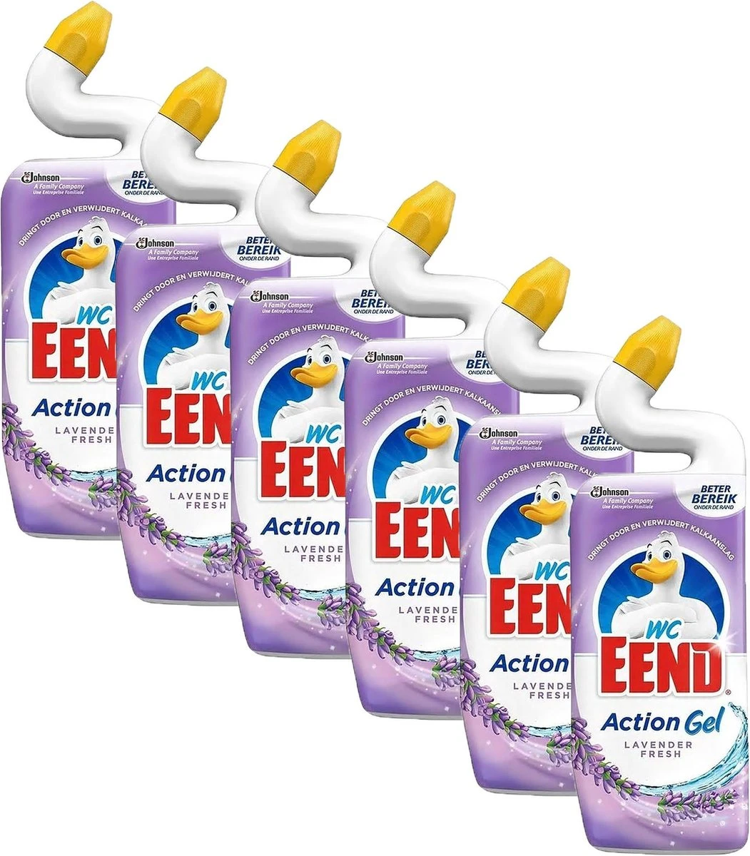 6x WC Eend Toiletreiniger Lavendel Fresh 750 ml 6x WC Eend Toiletreiniger Lavendel Fresh 750 Ml -Schoonmaakproducten Winkel 1051x1200 6
