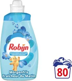 Robijn Wasverzachter - Morgenfris - Voordeelverpakking 4 X 80 Wasbeurten -Schoonmaakproducten Winkel 1060x1200 1