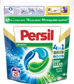 Persil® Persil 4in1 Discs Universal Wascapsules - Wasmiddel Capsules - Voordeelverpakking - 5 X 25 Wasbeurten -Schoonmaakproducten Winkel 1069x1200 1