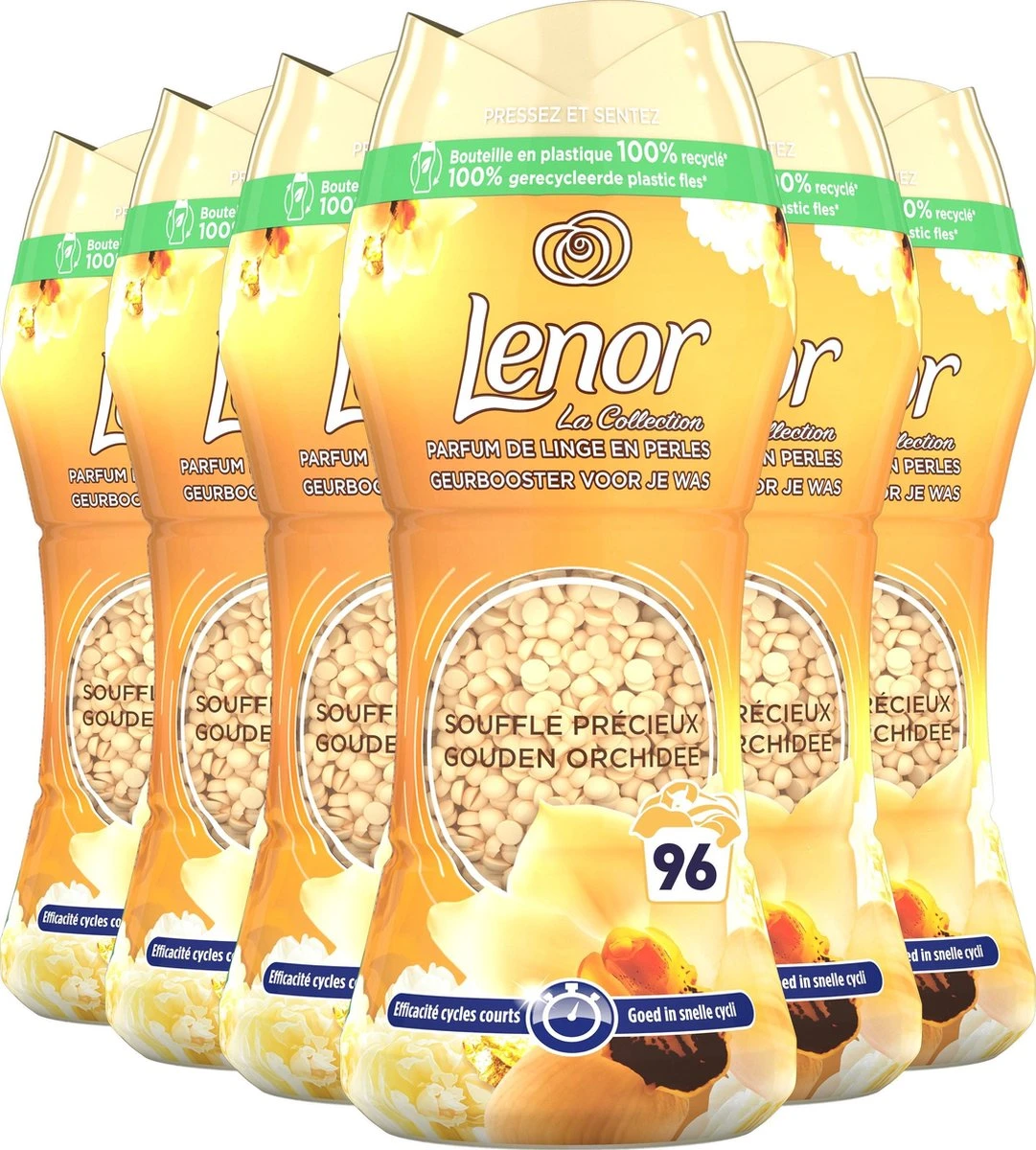 Lenor Geurbooster Gouden Orchidee - Geurparels - 6x16 Wasbeurten - Voordeelverpakking Lenor Geurbooster Gouden Orchidee - Geurparels - 6x16 Wasbeurten - Voordeelverpakking -Schoonmaakproducten Winkel 1081x1200 3