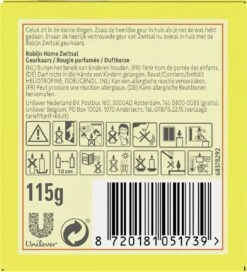 Robijn Zwitsal - Home Geurkaars - 115 Gram -Schoonmaakproducten Winkel 1090x1200 1