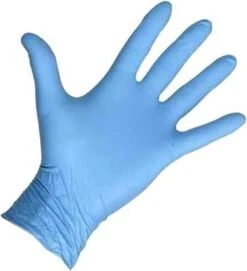 100x Nitril (Nitrile) Wegwerp Handschoenen - Blauw - Latex Vrij - Ongepoederd - Maat L -Schoonmaakproducten Winkel 1094x1200 4