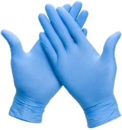 Wegwerp Handschoenen - Nitril Handschoenen - Blauw - L - Poedervrij - 100 Stuks -Schoonmaakproducten Winkel 1121x1200 4