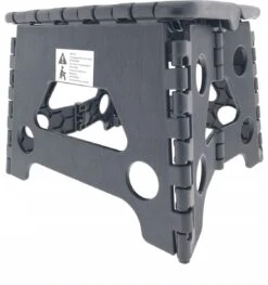 Opvouwbare Kruk - Keukentrap - Zwart -Schoonmaakproducten Winkel 1126x1200 3