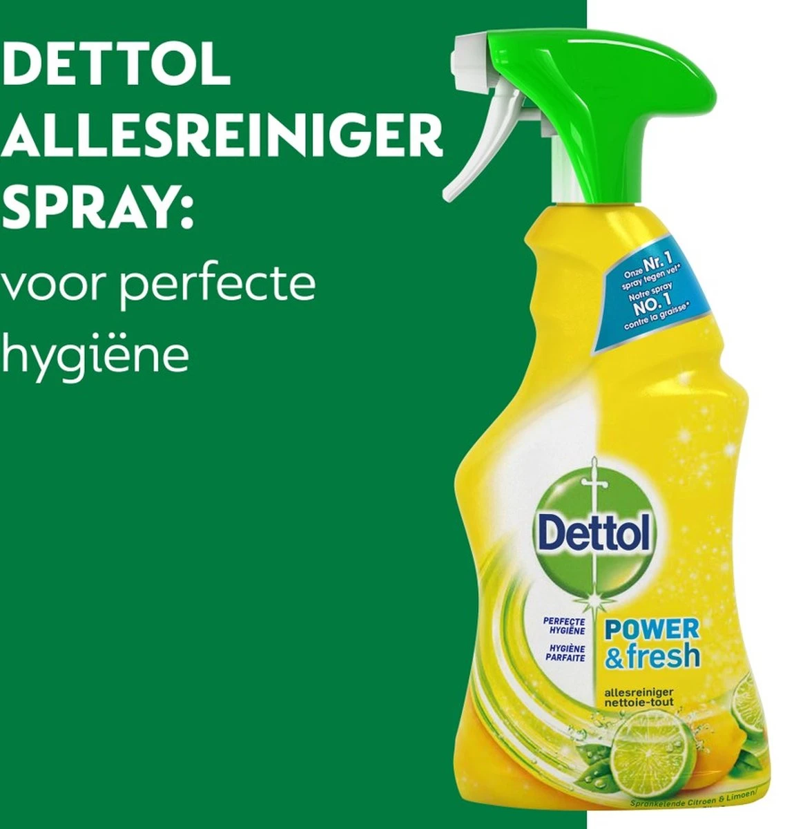 Dettol - Power & Fresh - Allesreinger Spray - Citrus - 6 x 500 ml Dettol - Power & Fresh - Allesreinger Spray - Citrus - 6 X 500 Ml -Schoonmaakproducten Winkel 1150x1200 3