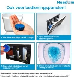 Needum Toiletblokjes Voor Inbouwreservoirs - WC Blokjes - Toiletblokken In Een Voordeelverpakking - 12 Stuks -Schoonmaakproducten Winkel 1155x1200 1