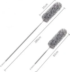 7Style Collection - Microvezel Plumeau Met Uitschuifbare Telescoopsteel Tot 280 CM - Ragebol RVS -Schoonmaakproducten Winkel 1171x1200 1