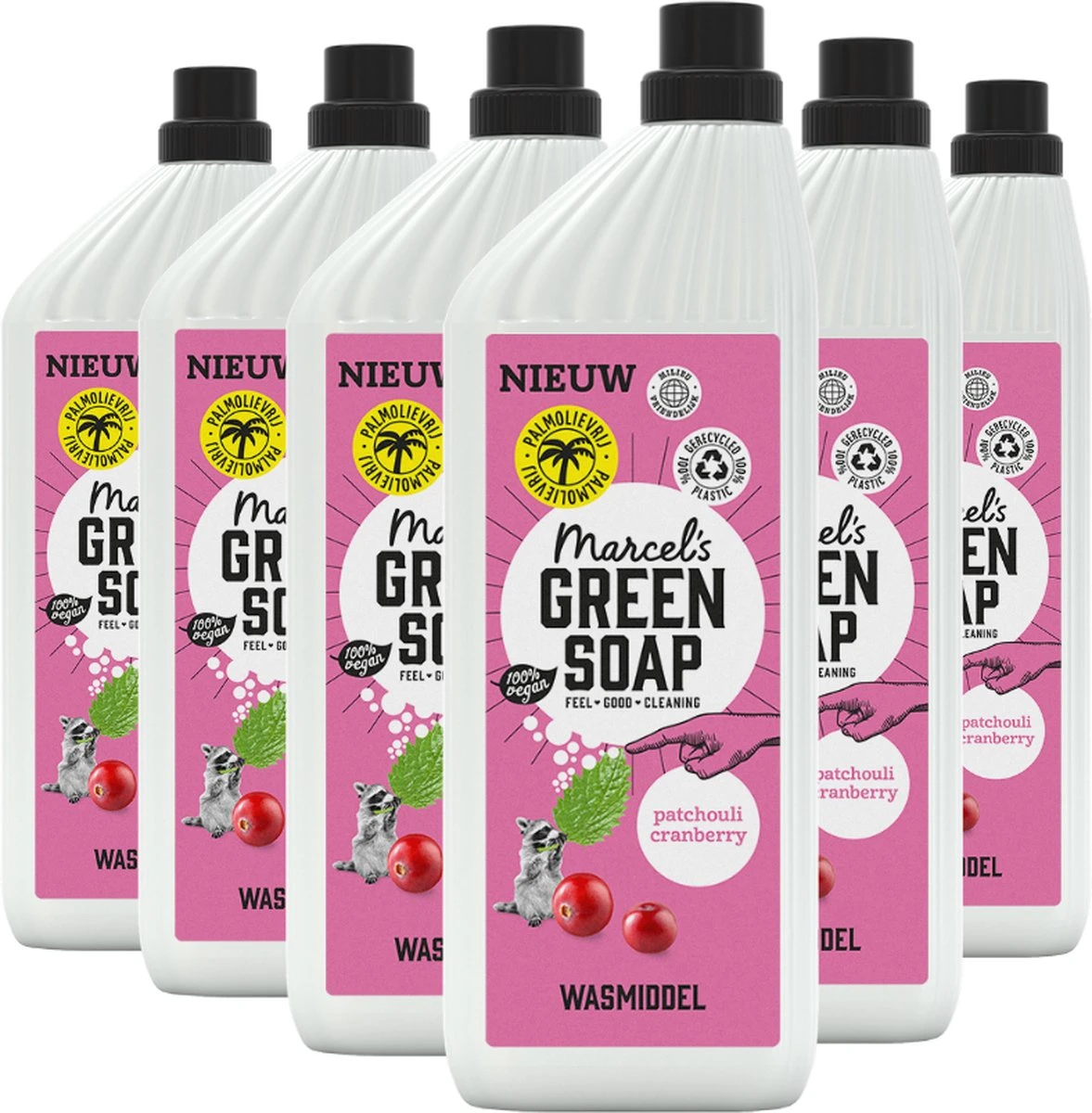 Marcel's Green Soap Wasmiddel Patchouli & Cranberry - 6 x 1 liter Marcel's Green Soap Wasmiddel Patchouli & Cranberry - 6 X 1 Liter -Schoonmaakproducten Winkel 1177x1200 13