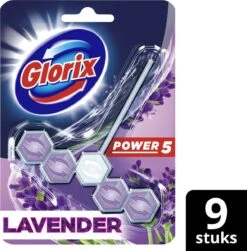 Glorix Power 5 Toiletblokken - Lavendel - 9 Stuks - Voordeelverpakking -Schoonmaakproducten Winkel 1180x1200 1