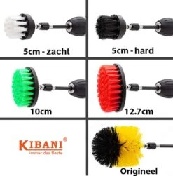 Borstelset Boormachine 25 Delig Per 2 - Schuursponsjes- Schrobborstel - Boorborstel - Schuurborstel - Borstel Boormachine - Schoonmaakborstel - Reinigingsborstel - Tapijtreiniger - Borstelset -Schoonmaakproducten Winkel 1181x1200 8