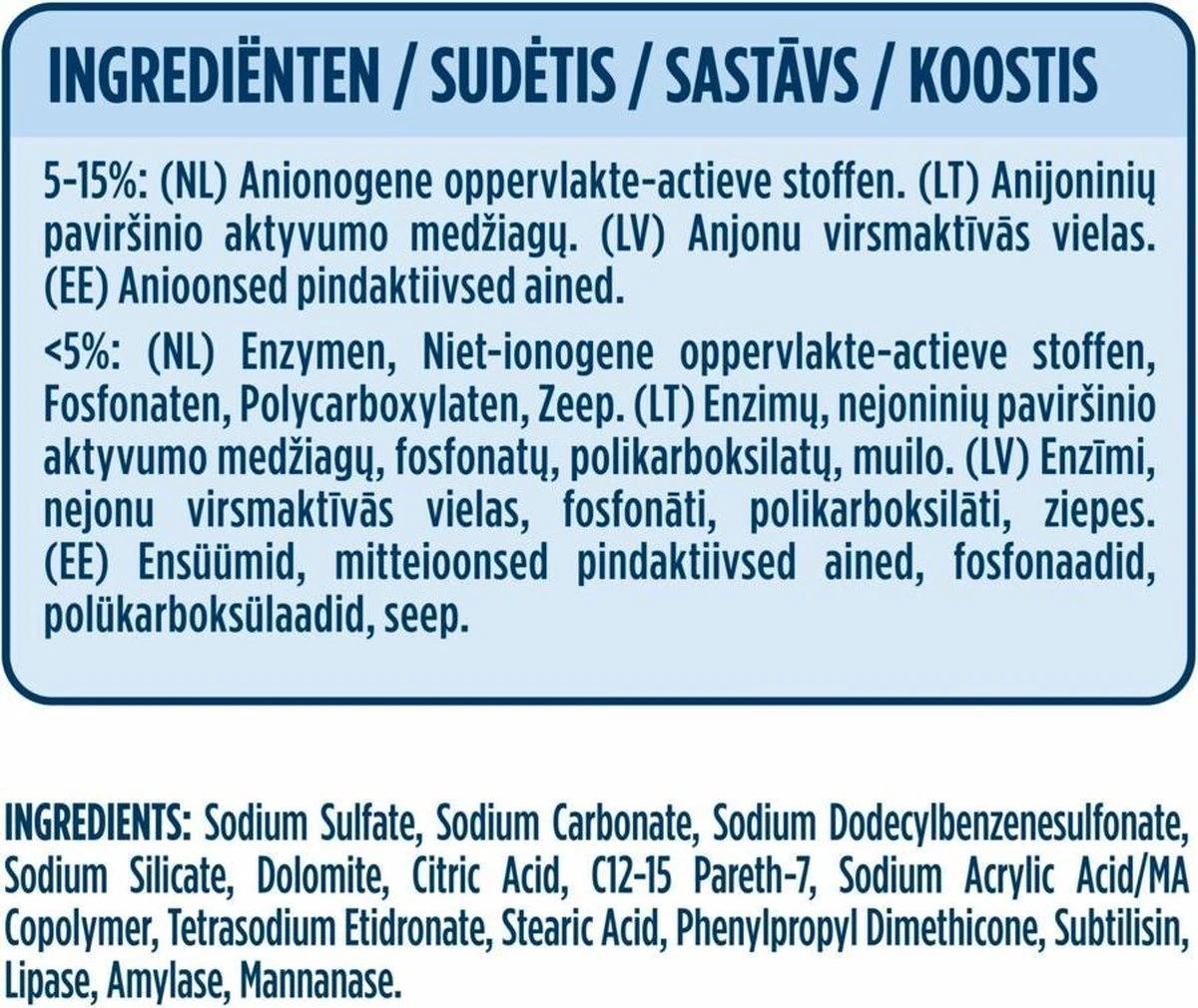 Neutral Waspoeder Kleur - Dermatologisch getest, Parfumvrij en Hypoallergeen - 4 x 45 Wasbeurten Neutral Waspoeder Kleur - Dermatologisch Getest, Parfumvrij En Hypoallergeen - 4 X 45 Wasbeurten -Schoonmaakproducten Winkel 1200x1010 2