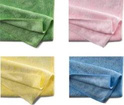 MAUS Microvezeldoekjes Professional - Rood Roze - 10 Stuks - 40x40cm - Zonder Schoonmaakmiddel Effectief -Schoonmaakproducten Winkel 1200x1020 10