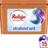 Robijn Wascapsules - 3-in-1 - Stralend Wit - 15 Stuks -Schoonmaakproducten Winkel 1200x1051 2