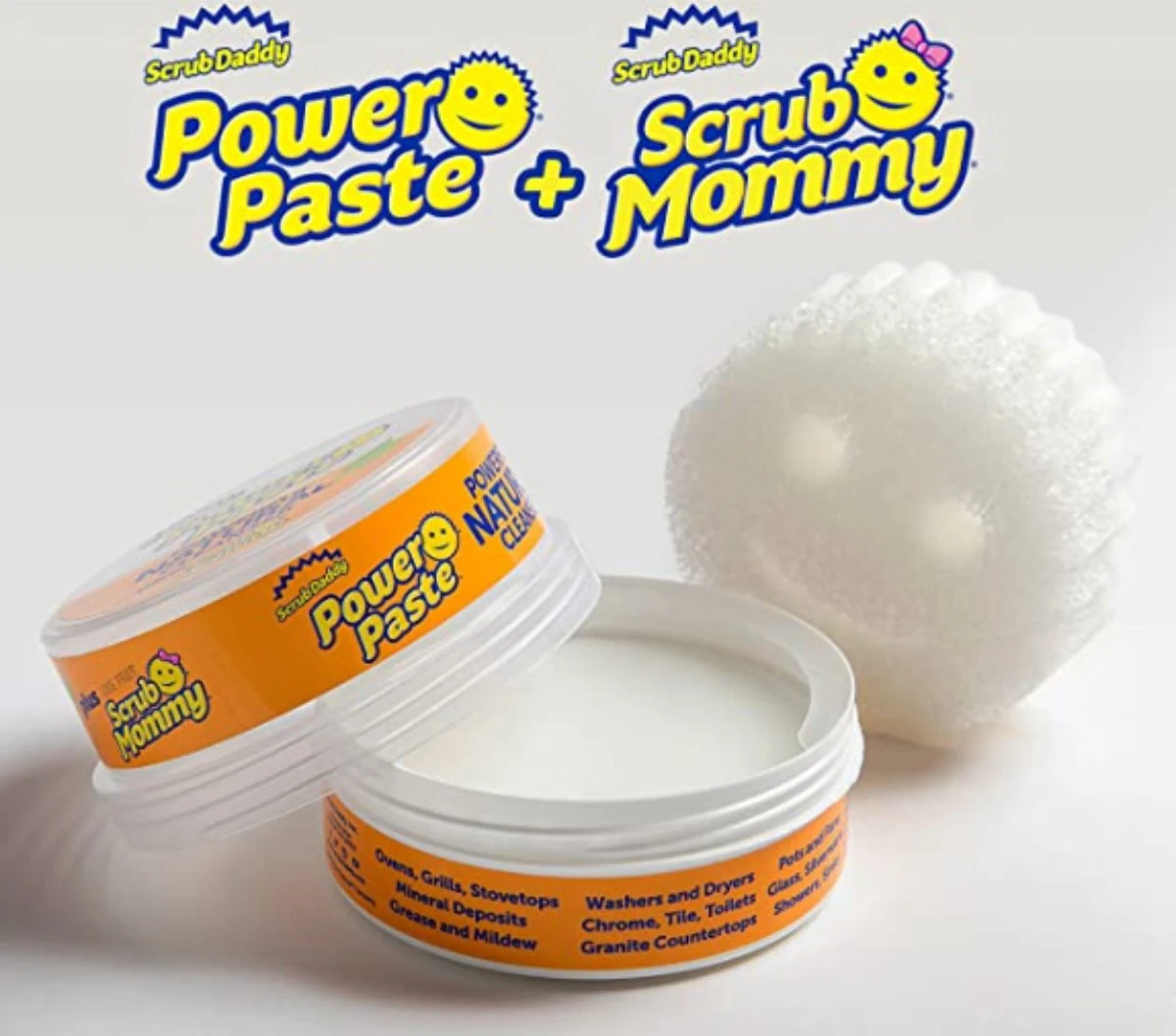 The Orginal Scrub Daddy Power Paste Schoonmaakmiddel Incl. Original Scrub Mommy Wit The Orginal Scrub Daddy Power Paste Schoonmaakmiddel Incl. Original Scrub Mommy Wit -Schoonmaakproducten Winkel