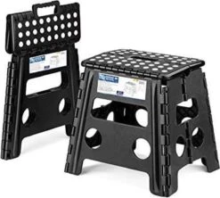 Buxibo - Kruk - Krukje - Keukentrap - Keukentrapje - Opvouwbaar Trapje - Keuken/Badkamer/Schuur Trapje - 29 X 24 X 40cm -Schoonmaakproducten Winkel 1200x1080 2