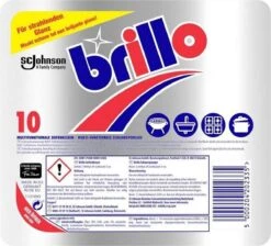Brillo Schuursponsjes 10 Stuks