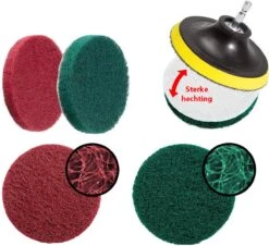 Borstelset Boormachine 25 Delig - Schuursponsjes- Schrobborstel – Boorborstel – Schuurborstel - Borstel Boormachine – Schoonmaakborstel – Reinigingsborstel – Tapijtreiniger - Borstelset -Schoonmaakproducten Winkel 1200x1098 3