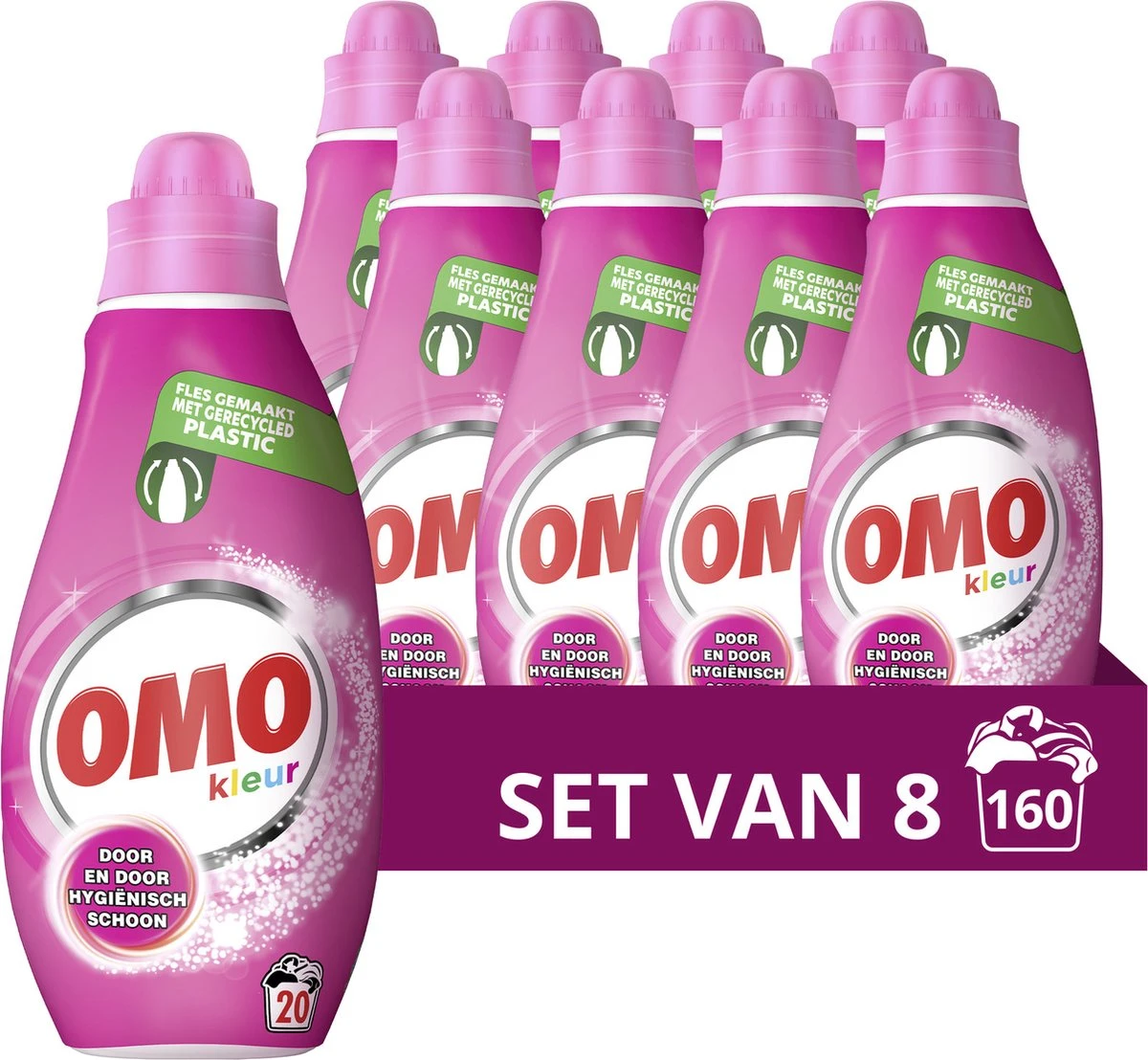 Omo Klein & Krachtig Kleur Vloeibaar Wasmiddel - 8 x 20 wasbeurten - Voordeelverpakking Omo Klein & Krachtig Kleur Vloeibaar Wasmiddel - 8 X 20 Wasbeurten - Voordeelverpakking -Schoonmaakproducten Winkel 1200x1108 1