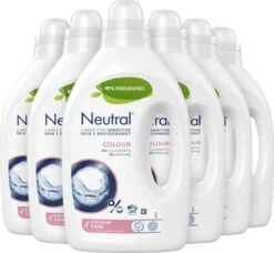 Neutral Vloeibaar Wasmiddel Kleur - 6 X 20 Wasbeurten - Voordeelverpakking -Schoonmaakproducten Winkel 1200x1108 2