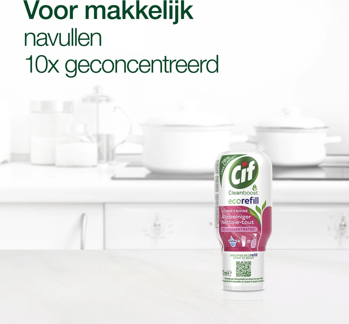 Cif CleanBoost Power & Shine Allesreiniger Ecorefill Capsules - 10 x 70 ml - Voordeelverpakking Cif CleanBoost Power & Shine Allesreiniger Ecorefill Capsules - 10 X 70 Ml - Voordeelverpakking -Schoonmaakproducten Winkel 1200x1117 2