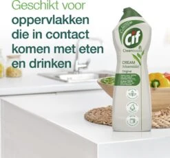 Cif CleanBoost Cream Original Schuurmiddel - 8 X 750 Ml - Voordeelverpakking 9 Cif CleanBoost Cream Original Schuurmiddel - 8 X 750 Ml - Voordeelverpakking -Schoonmaakproducten Winkel 1200x1118 3