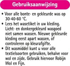 Robijn Color Pink Sensation Vloeibaar Wasmiddel 60 Wasbeurten -Schoonmaakproducten Winkel 1200x1121