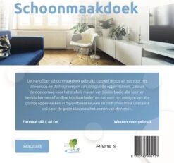 Ballista Ramenset Raamdoeken Droogdoek 45 X 60 Cm + Nanofiber 40 X 40 Cm Beide In Het Blauw Klasse 1 15 Ballista Ramenset Raamdoeken Droogdoek 45 X 60 Cm + Nanofiber 40 X 40 Cm Beide In Het Blauw Klasse 1 -Schoonmaakproducten Winkel 1200x1122 8