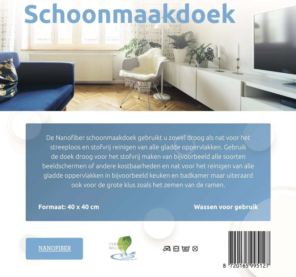 Ballista ramenset raamdoeken droogdoek 45 x 60 cm + Nanofiber 40 x 40 cm beide in het blauw Klasse 1 Ballista Ramenset Raamdoeken Droogdoek 45 X 60 Cm + Nanofiber 40 X 40 Cm Beide In Het Blauw Klasse 1 -Schoonmaakproducten Winkel 1200x1122 8