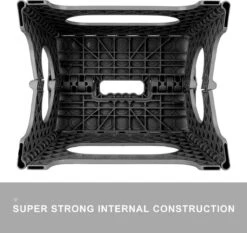 Buxibo - Kruk - Krukje - Keukentrap - Keukentrapje - Opvouwbaar Trapje - Keuken/Badkamer/Schuur Trapje - 29 X 24 X 40cm -Schoonmaakproducten Winkel 1200x1134 2