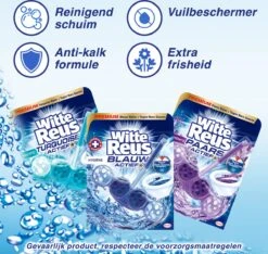 Witte Reus Turquoise Actief Toiletblok - Pacific - WC Blokjes Voordeelverpakking - 10 Stuks 12 Witte Reus Turquoise Actief Toiletblok - Pacific - WC Blokjes Voordeelverpakking - 10 Stuks -Schoonmaakproducten Winkel 1200x1136