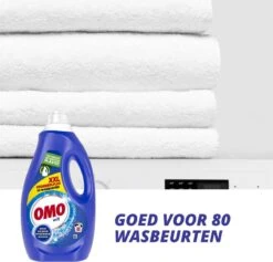 Omo Wit XXL Vloeibaar Wasmiddel - 80 Wasbeurten - Voordeelfles -Schoonmaakproducten Winkel 1200x1152 5