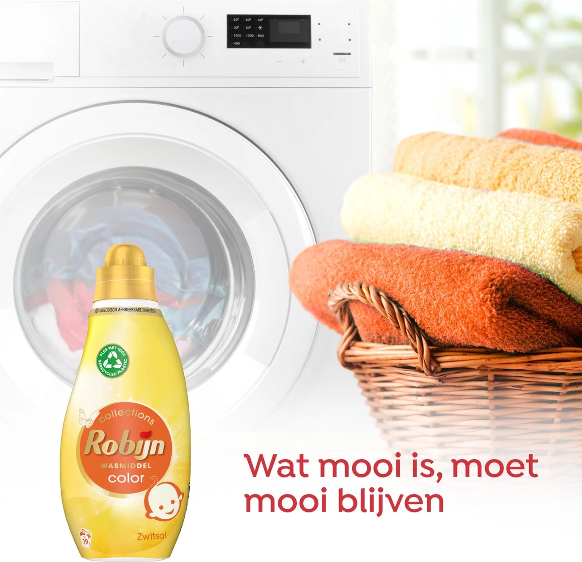 Robijn Klein & Krachtig Collections Color Zwitsal Vloeibaar Wasmiddel - 8 x 19 wasbeurten - Voordeelverpakking Robijn Klein & Krachtig Collections Color Zwitsal Vloeibaar Wasmiddel - 8 X 19 Wasbeurten - Voordeelverpakking -Schoonmaakproducten Winkel 1200x1158 3