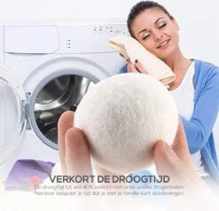 Merino Wollen Drogerballen XL - 10 Stuks - Herbruikbare Wasballen - Natuurlijke Wasverzachter - Wasbollen - Dryer Balls - Duurzame Nieuw-Zeelandse Droogballen -Schoonmaakproducten Winkel 1200x1158 7
