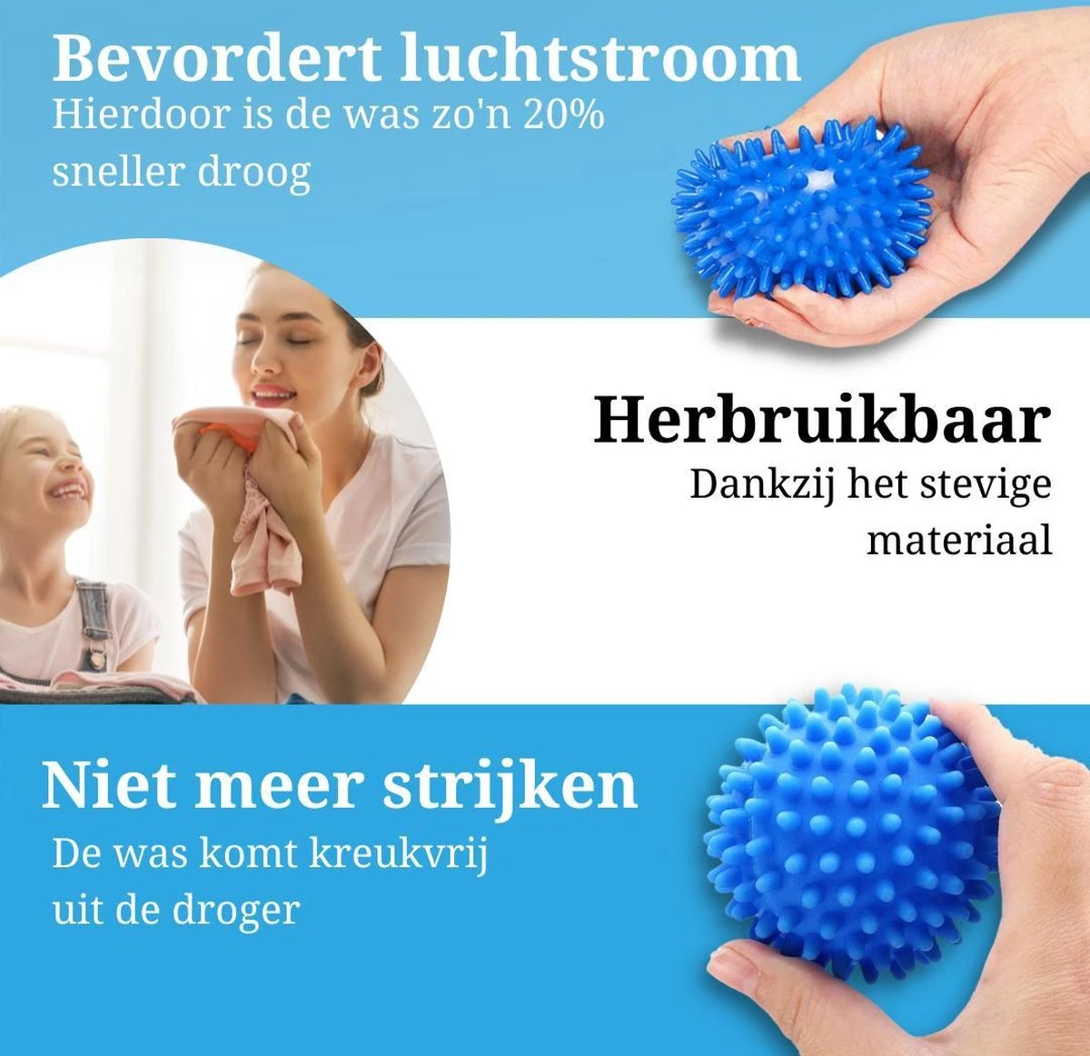 Wasdroger Ballen - Wasbol - Droogballen - Wasbal - Wasballen - Drogerballen - Wasballen voor Wasmachine - 4 Stuks Wasdroger Ballen - Wasbol - Droogballen - Wasbal - Wasballen - Drogerballen - Wasballen Voor Wasmachine - 4 Stuks -Schoonmaakproducten Winkel 1200x1162 4
