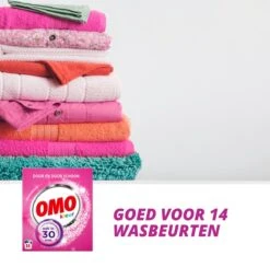 Omo Kleur Waspoeder - 6 X 14 Wasbeurten - Voordeelverpakking -Schoonmaakproducten Winkel 1200x1183 7