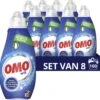 Omo Klein & Krachtig Wit Vloeibaar Wasmiddel - 8 X 20 Wasbeurten - Voordeelverpakking -Schoonmaakproducten Winkel 1200x1186 9