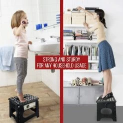 Buxibo - Kruk - Krukje - Keukentrap - Keukentrapje - Opvouwbaar Trapje - Keuken/Badkamer/Schuur Trapje - 29 X 24 X 40cm -Schoonmaakproducten Winkel 1200x1193 6