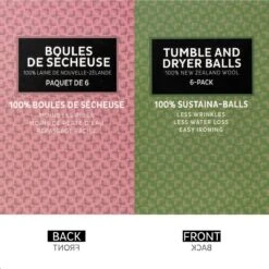 Lavayette XL Drogerballen Met 25ml Wasparfum - WasdrogerBallen – Droogballen – Wasbol – 100% Nieuw-Zeelands Schapenwol – Milieu- En Diervriendelijk – 6 Stuks -Schoonmaakproducten Winkel 1200x1200 1079