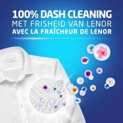 Dash All In 1 Wasmiddel Pods - Oceaanrust Wascapsules - Voordeelverpakking 3 X 40 Wasbeurten -Schoonmaakproducten Winkel 1200x1200 1101