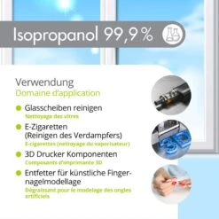 Isopropyl Alcohol - Isopropanol - IPA - Isopropyl - 99,9% Zuiver - 1000ml - Inclusief Trechter 7 Isopropyl Alcohol - Isopropanol - IPA - Isopropyl - 99,9% Zuiver - 1000ml - Inclusief Trechter -Schoonmaakproducten Winkel 1200x1200 19