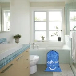 Wonair - Waszakken Voor Wasgoed - 60x90cm - Hemelsblauw - Met Trekkoord -Schoonmaakproducten Winkel 1200x1200 2070