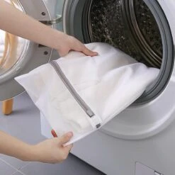 Merkloos Waszak 4 Delig - 1x Groot (50x60 Cm) - 1x Middel ( 40x50cm) - 1x Normaal (30x40cm) - 1x BH (17x15cm) -Schoonmaakproducten Winkel 1200x1200 2087