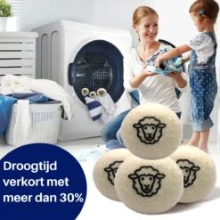 Drogerballen 6 Stuks - Wasbol - Droogballen - Herbruikbare Wasbollen - Wasverzachter - Wasdrogerballen - Doseerbol -Schoonmaakproducten Winkel 1200x1200 2116