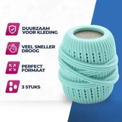 Roegaarden Drogerballen - Droogballen - Met Spons - Duurzaam - Sneller Droog -Schoonmaakproducten Winkel 1200x1200 2126