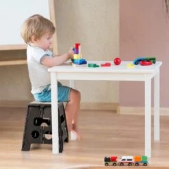 Buxibo - Kruk - Krukje - Keukentrap - Keukentrapje - Opvouwbaar Trapje - Keuken/Badkamer/Schuur Trapje - 29 X 24 X 40cm -Schoonmaakproducten Winkel 1200x1200 2247