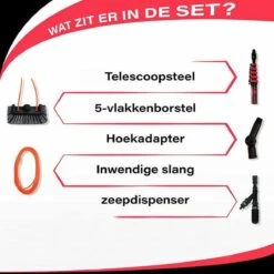 Aquascopic - Telescoopsteel Set Met Borstel - 7,2 Meter -Schoonmaakproducten Winkel 1200x1200 2497