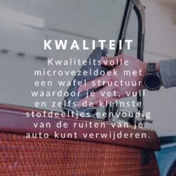 RUSH Glasdoek - Poleerdoek - Glasreiniger - Microvezeldoek - Ruitenreiniger - 40 X 40 Cm -Schoonmaakproducten Winkel 1200x1200 2664