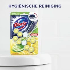 Glorix Power 5 Toiletblokken - Citroen - 7 X 2 Stuks - Voordeelverpakking -Schoonmaakproducten Winkel 1200x1200 279